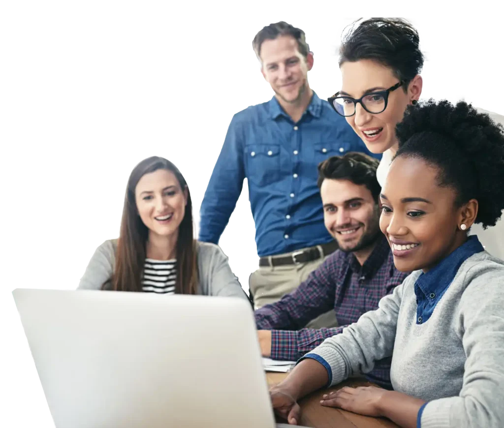 group of businesspeople meeting